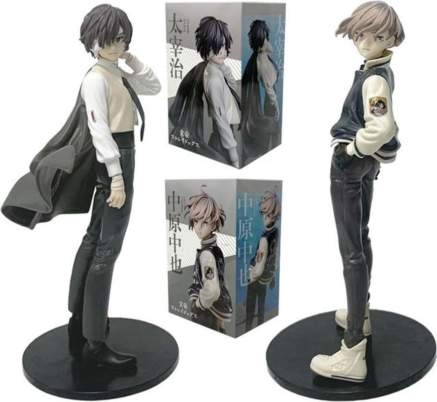 Wucifang Jewelry Bungo Stray Dogs Nakahara Chuya Anime Figur aus PVC und ABS, Höhe: 22 cm, Multicolor - Bild 1