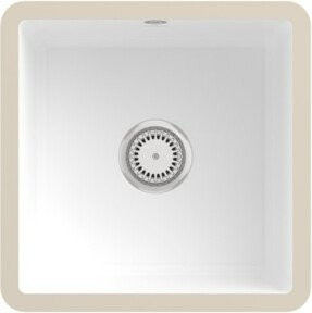 Villeroy & Boch Unterbauspüle Subway 50 in Weiß aus Keramik mit CeramicPlus Beschichtung - Bild 1