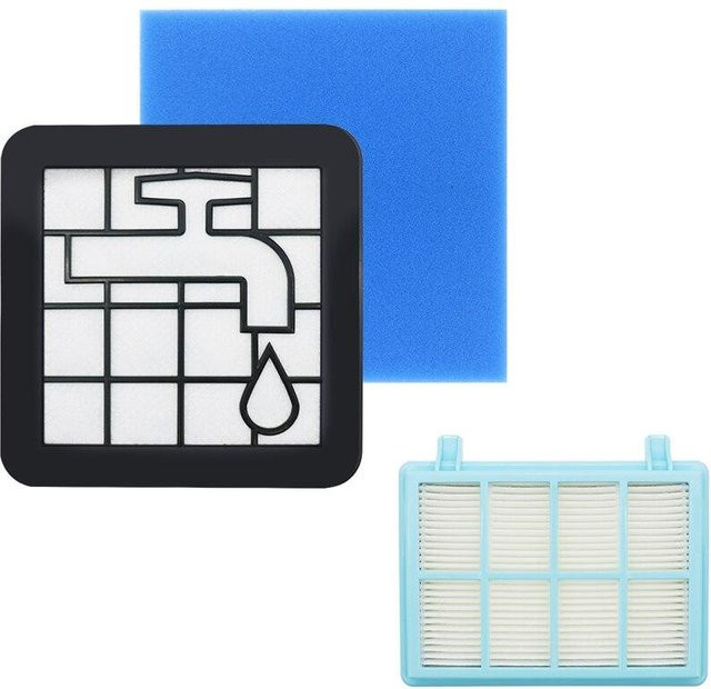 Waschbarer Motorschaumfiltersatz für Philips Staubsauger FC9331/09 FC9332/09 FC8010/01 in Blau - Bild 1