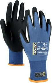 OX-ON Schnittschutzhandschuh Flexible Advanced 1902 in Blau und Schwarz, Größe 11, mit Nitrilbeschichtung nach EN 388 - Bild 1
