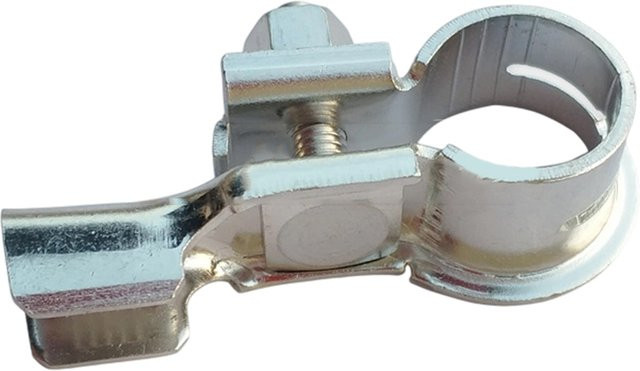 Messing-Batterieklemmen-Set für positive und negative Batteriepole von Autos und Booten in Gold und Silber - Bild 1