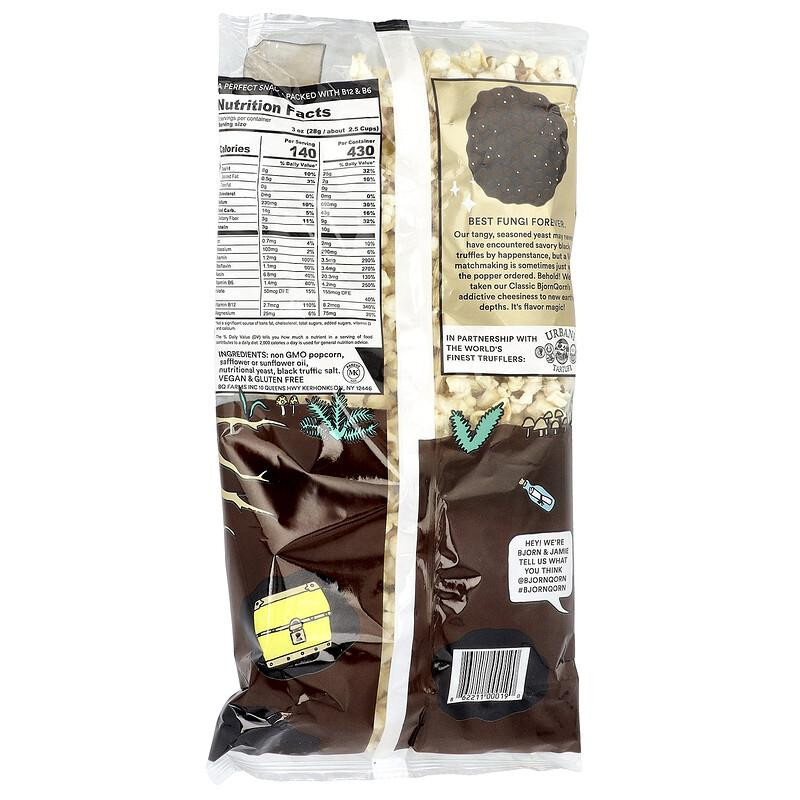 BjornQorn Sonnengepoppter Mais Erdtrüffel 85 g - Bild 2