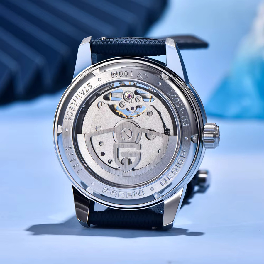 Pagani Design Armbanduhr, Automatik, Herren, Tourbillon, Mondphase - Bild 5