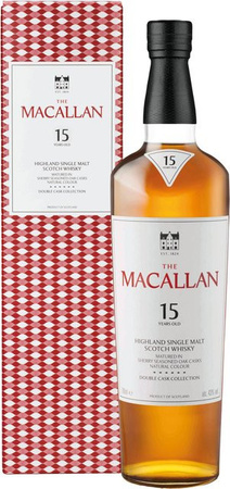 Macallan Double Cask 15 Jahre Single Malt Whisky 0,7 l