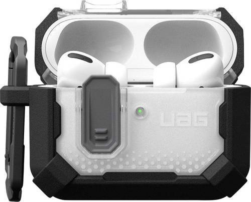 Urban Armor Gear Plasma Schutzhülle für AirPods Pro 3 Ladecase Schwarz Transparent - Bild 1