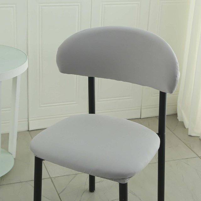 Yiran Furniture Elastischer Universal Stuhlbezug mit Blumenmuster aus Polyester, Waschbar, Breite: 43 cm, Tiefe: 38 cm - Bild 1
