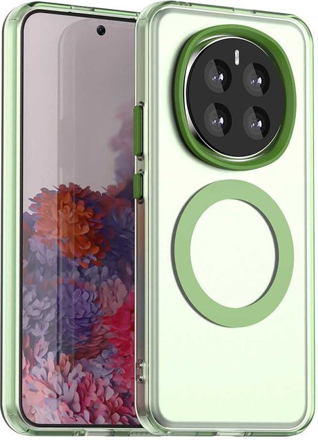 Magnetische Handyhülle für Honor Magic 7 Pro und Magic 7, ultradünn, stoßfest und anti-fingerabdruck, transparent - Bild 1