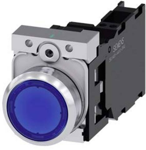 Siemens Drucktaster 3SU1156-0AB50-3FA0 in Blau - Bild 1