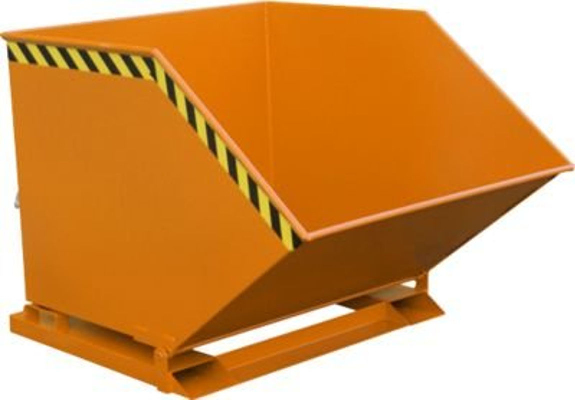 Kippmulde KK 1000 von Bauer in Orange (RAL 2000) aus Stahl - Bild 2