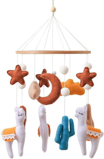 Binchi Outdoor Product Babybett-Mobile Rasselspielzeug, Filz, ab 0 Jahre - Bild 1