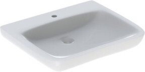 Geberit Waschtisch Renova Comfort aus Keramik in Weiß, rechteckig, B/T: 65 x 55 cm - Bild 1