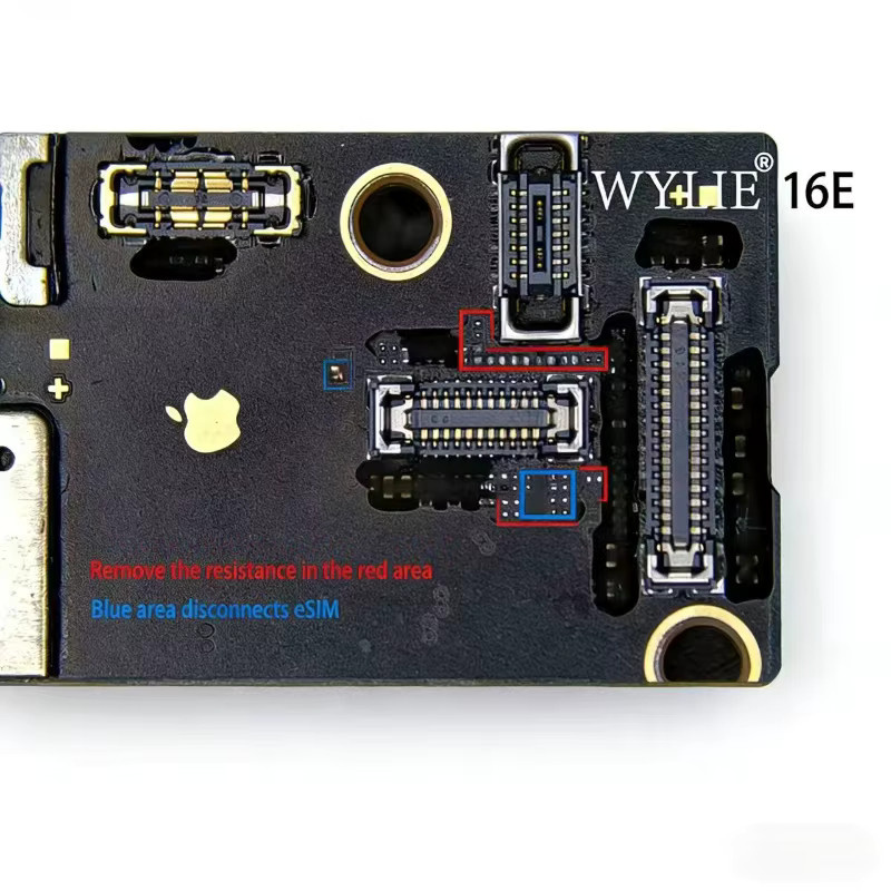 Wylie 16E US-Version eSIM zu physischer SIM-Karte TMSI-Lösung für iPhone 16e mit MEP Tools Kit zur Dual-SIM-Unterstützung - Bild 3