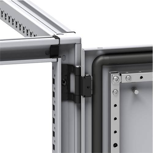 Schneider Electric Spacial SF/SM-180° Scharniere NSYSH180NC, Farbe: Schwarz, max. 60kg Last - Bild 1