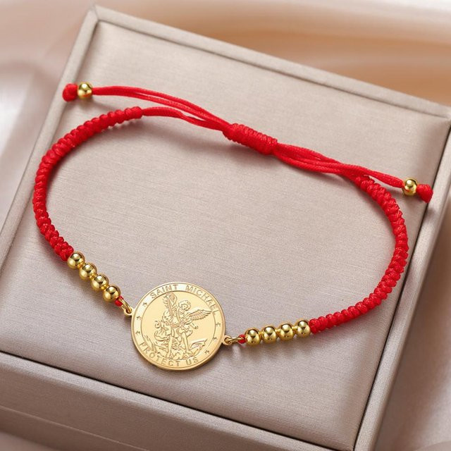 Dawapara Armband, Edelstahl, Gold, Unisex - Bild 1