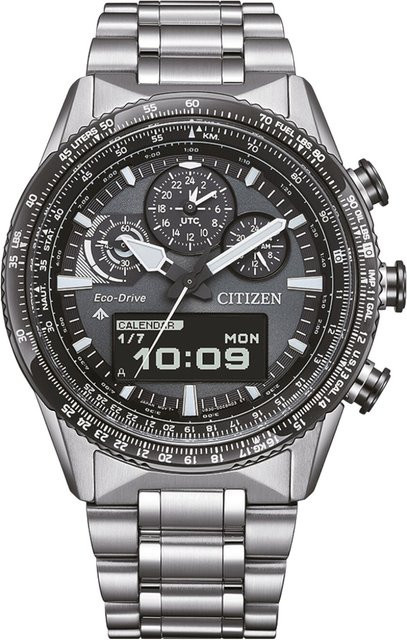 Citizen Chronograph, Solar, Edelstahl, 43 mm, Herren - Bild 1