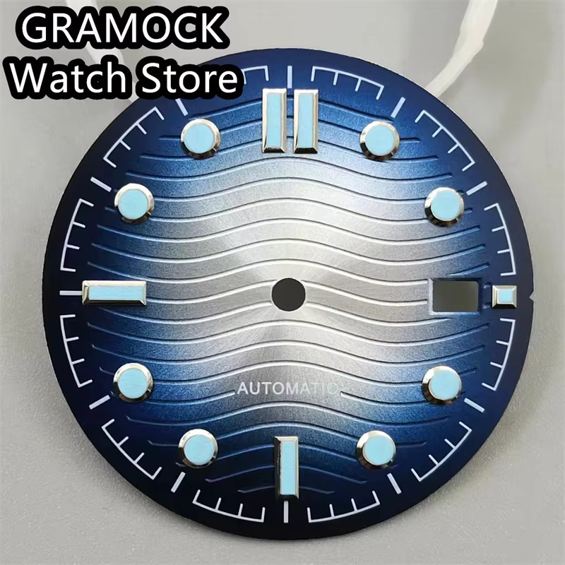 GRAMOCK Uhrengehäuse, Automatisch, Mechanisch, 41 mm, Blau, Unisex - Bild 2