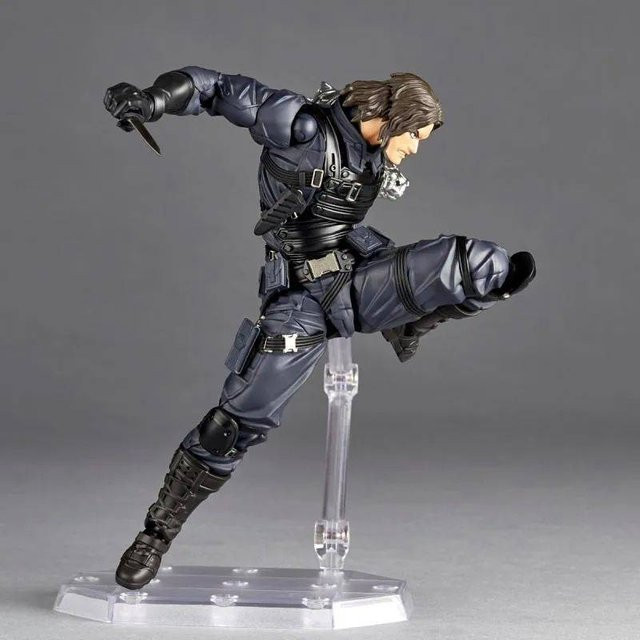 Fashnics Marvel Captain America Bürgerkrieg Winter Soldier Donnerblitze, PVC-Puppe, 15cm, ab 14 Jahren - Bild 1