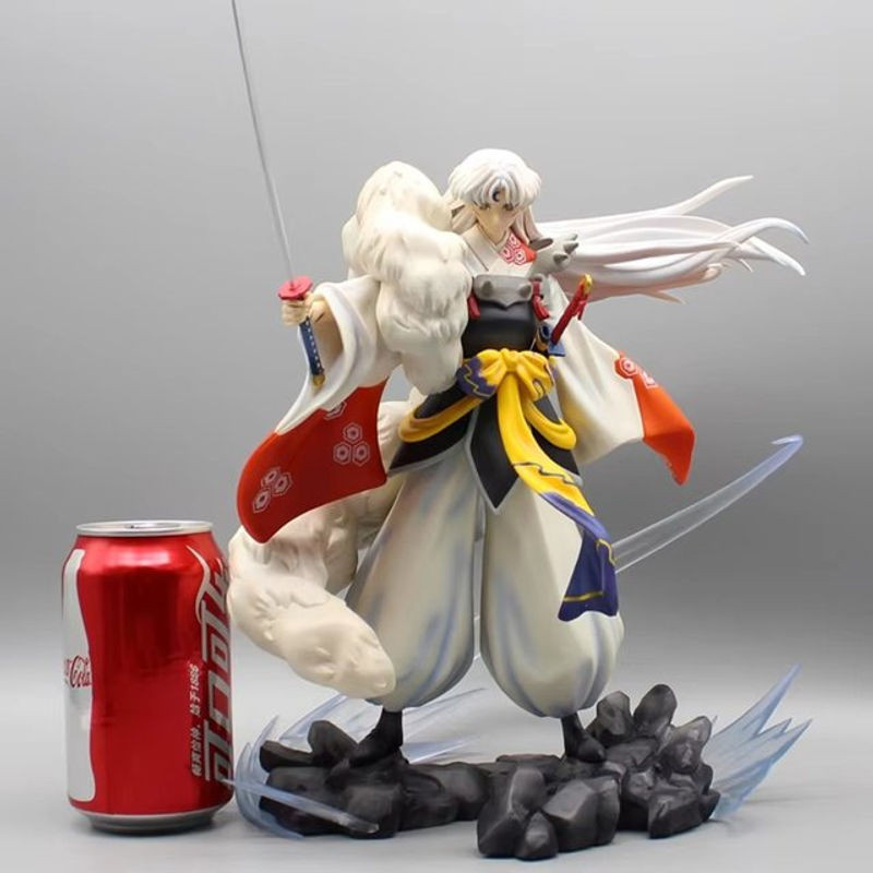 Bandai Inuyasha Sesshoumaru Anime Figur aus Kunststoff, mehrfarbig, Höhe: 36 cm - Bild 1