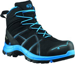 HAIX Sicherheitsstiefel BLACK EAGLE 40.1 MID S3 in Schwarz-Blau, Größe 36 - Bild 1