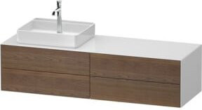 Duravit Waschtischunterschrank White Tulip in White, Breite: 160 cm, Tiefe: 55 cm, Höhe: 40,8 cm - Bild 1