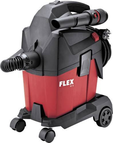 Flex VC 6L MC Akku-Sauger 1200W in Rot mit 6l Behältervolumen - Bild 1