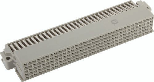 HARTING Federleiste 02041601101 aus Messing in Grau mit 5 Reihen - Bild 1