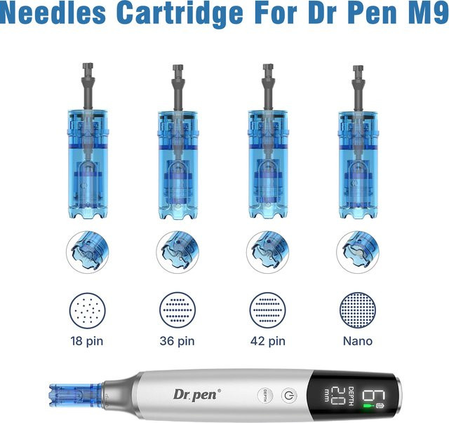 Dr. Pen Microneedling Derma Pen Kartuschen, 10 Stück, Unisex - Bild 1
