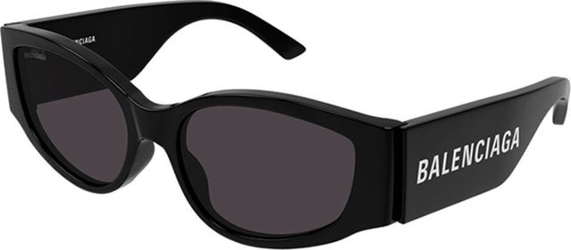 Balenciaga BB0258S Sonnenbrille, Unregelmäßige Form, Vollrand, Schwarz, Damen - Bild 1