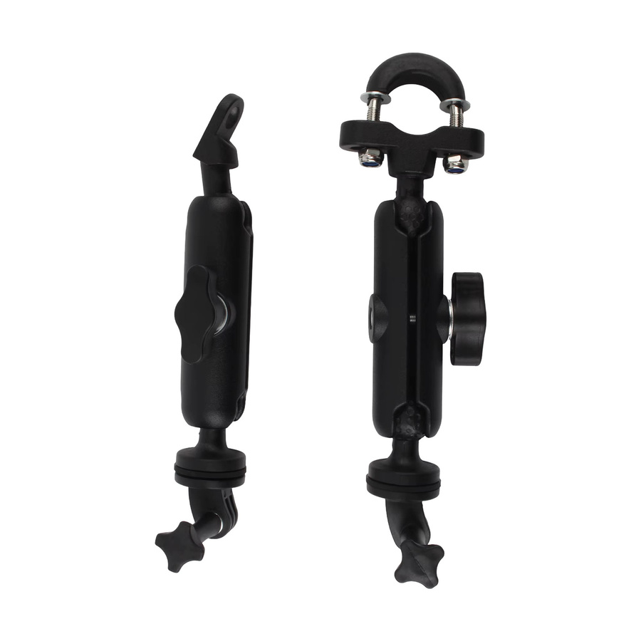 360 Grad Lenkerhalterung für GoPro und Insta360 Action Cameras in Schwarz - Bild 2