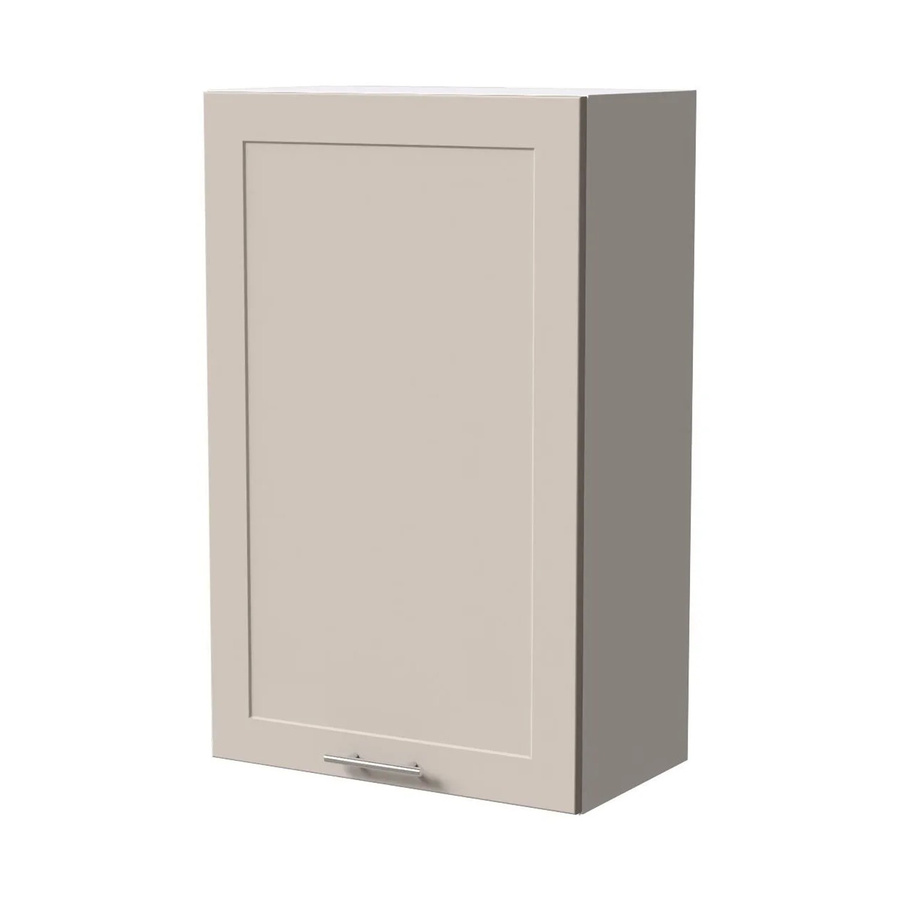 Feldmann-Wohnen Hängeschrank Oslo W4/60/1 in Weiß und Kaschmir Matt, B/T/H: 60 x 32,5 x 96 cm - Bild 2