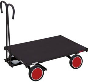 VarioFit Handpritschenwagen ohne Bordwand in Anthrazit RAL 7016, B/T/H: 100 x 70 x 35 cm - Bild 1