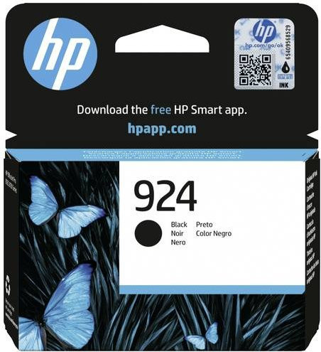Original HP Tintenpatrone 924 Schwarz für Inkjet-Drucker - Bild 1