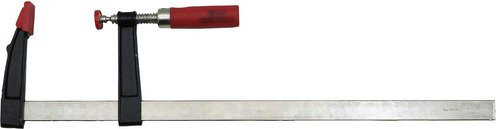 CONNEX Schraubzwinge aus Temperguss in Rot, Silber und Schwarz mit einer Spannweite von 600 mm - Bild 1