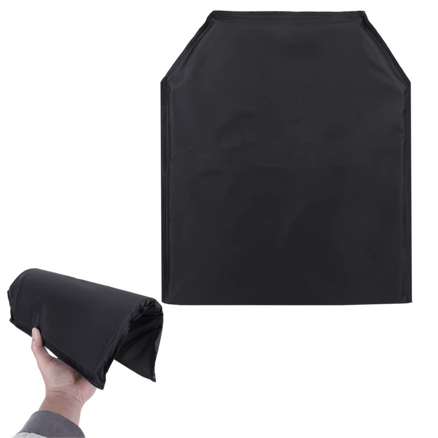 APWIKOGER Ballistische Platte Stufe IIIA in Schwarz als stichfeste Verbundplatte für Airsoft-Westen und Sicherheitswesten, Breite: 30,0 cm, Tiefe: 25,0 cm - Bild 2