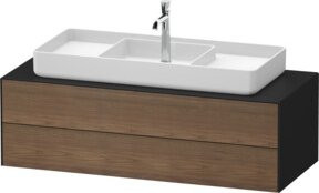 Duravit Waschtischunterschrank White Tulip in White, B/T: 130 x 55 cm - Bild 1