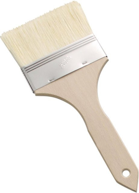 Schneider Gebäckpinsel mit Holzstiel in Braun und Beige, Breite: 6 cm - Bild 1