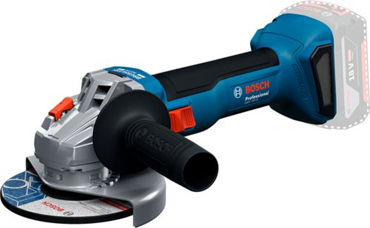 Bosch Professional Akku-Winkelschleifer GWS 18V-8, 18V, Blau/Schwarz - Bild 2
