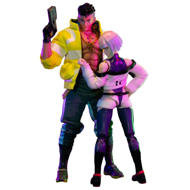 Jada Toys Cyberpunk 2077 Edgerunners David Martinez Lucy, Actionfigur, PVC-Modell - Bild 6