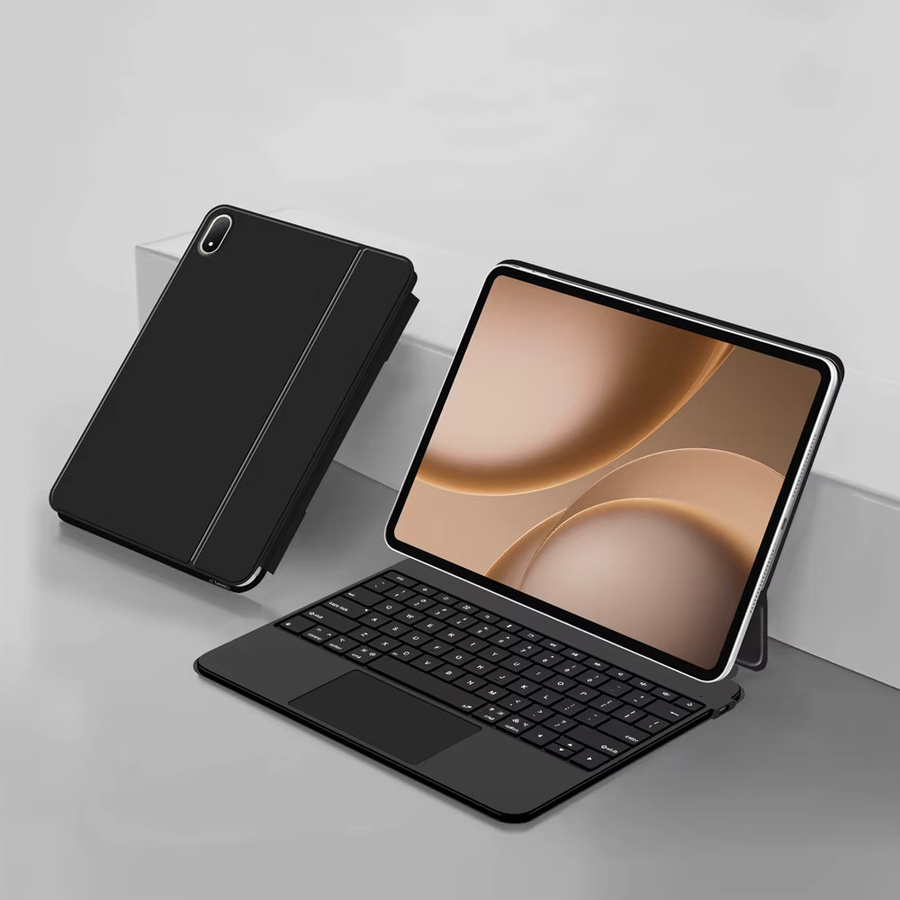 AJIUYU Magic Keyboard für OPPO Pad 5 Pro und OnePlus Pad 4/3/2 Pro 13,2 Zoll mit magnetischer Hülle und Multitouch-Trackpad, Schwarz - Bild 3