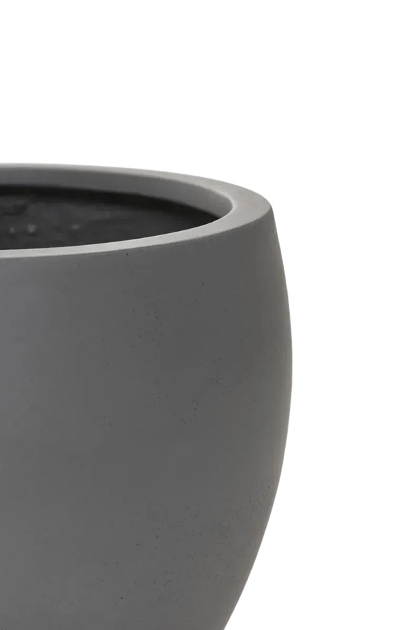 Pflanztopf Zorana von artplants, grau, Beton-Optik, rund, B/T/H: 30 x 30 x 30 cm - Bild 3
