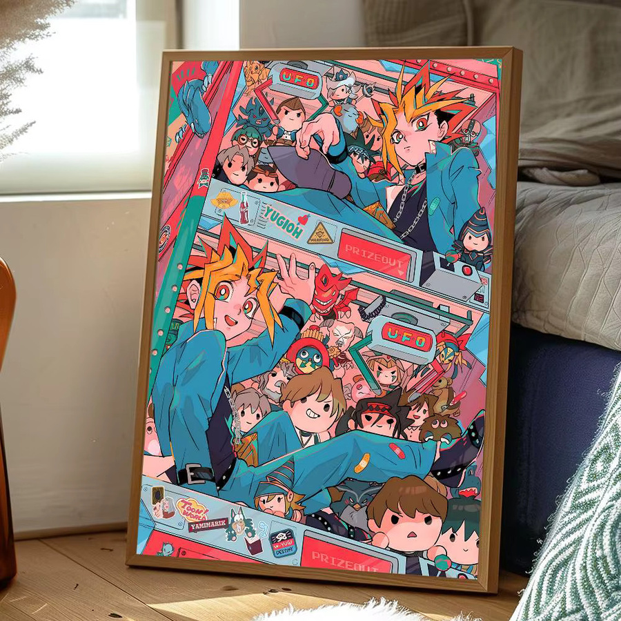 Selbstklebendes und wasserfestes Yu-Gi-Oh Poster von Bilibili in Mehrfarbig, Rechteckig - Bild 2