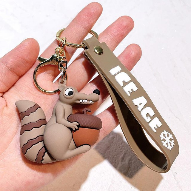XM Accessories Schlüsselanhänger Cartoon Anime Eiszeit Puppe, beige, Kinder - Bild 1