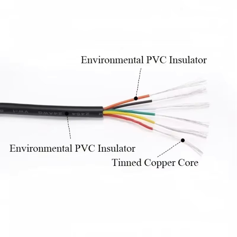 UL2464 Elektronische Signal- und Steuerleitungen für Audio und Strom mit 2 bis 10 Kernen in verschiedenen AWG-Stärken - Bild 2