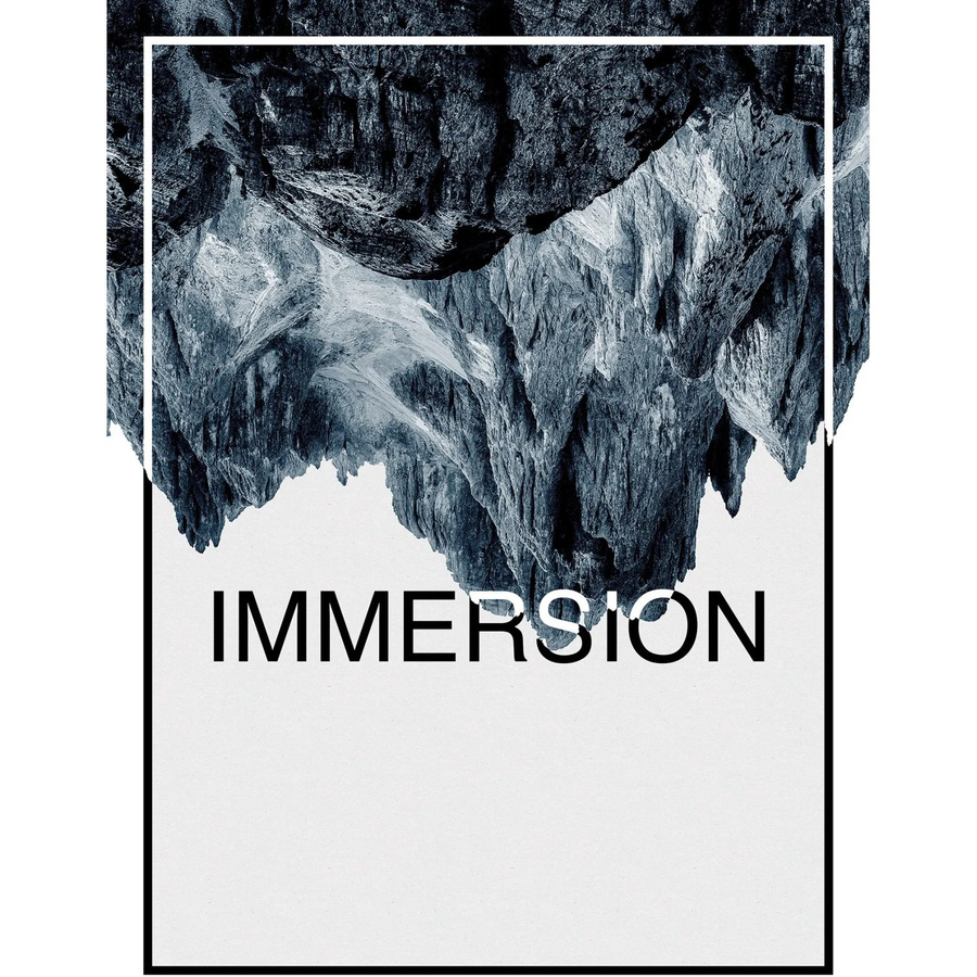 Komar Wandbild Immersion in Steel, Paper Poster aus Qualitätsvlies, Breite: 30 cm, Höhe: 40 cm - Bild 2