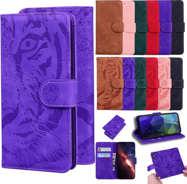 Leder Schutzhülle Stand Flip Wallet Case für Infinix Zero 30 40 5G Zero 20 Zero 8 Zero X Pro Zero X NEO GT 20 Pro 5G in Purple - Bild 1