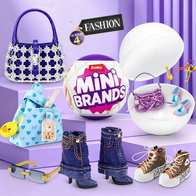 Mini Brands Fashion Mode Serie 4, Mystery Box, Mode Schuhe Tasche - Bild 1