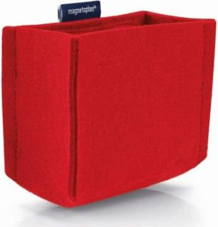 Magnetoplan magnetoTray MEDIUM Stifteköcher magnetisch Rot B/T/H: 13,0 x 10,0 x 6,0 cm - Bild 2
