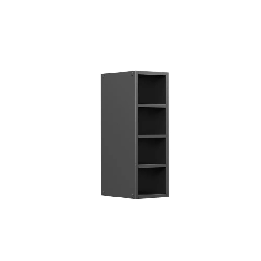 Vicco R-Line Hängeschrank Offener Küchenschrank Anthrazit B: 60 cm, H: 29 cm, T: 20 cm - Bild 2