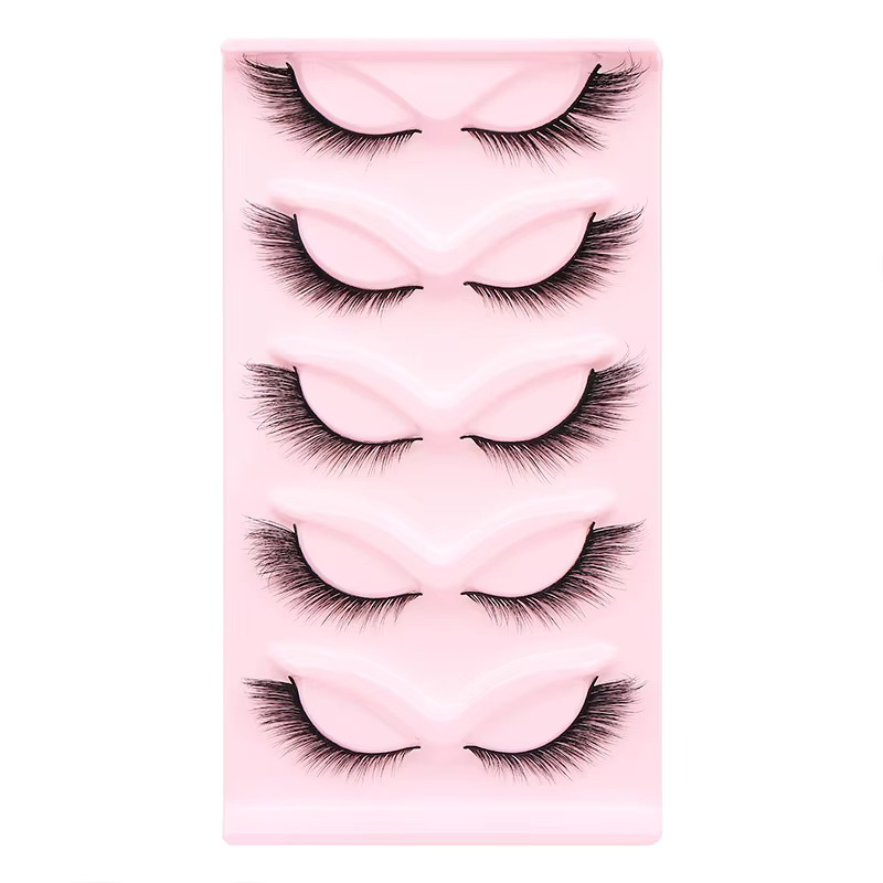 AMAOLASH Künstliche Wimpern, Black, Unisex, 5 Paar - Bild 2