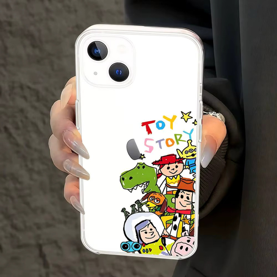 Mesuca Anime T-Toys S-Storys Handyhülle für iPhone 17 16 15 14 13 12 11 Pro Max Plus Transparent - Bild 3